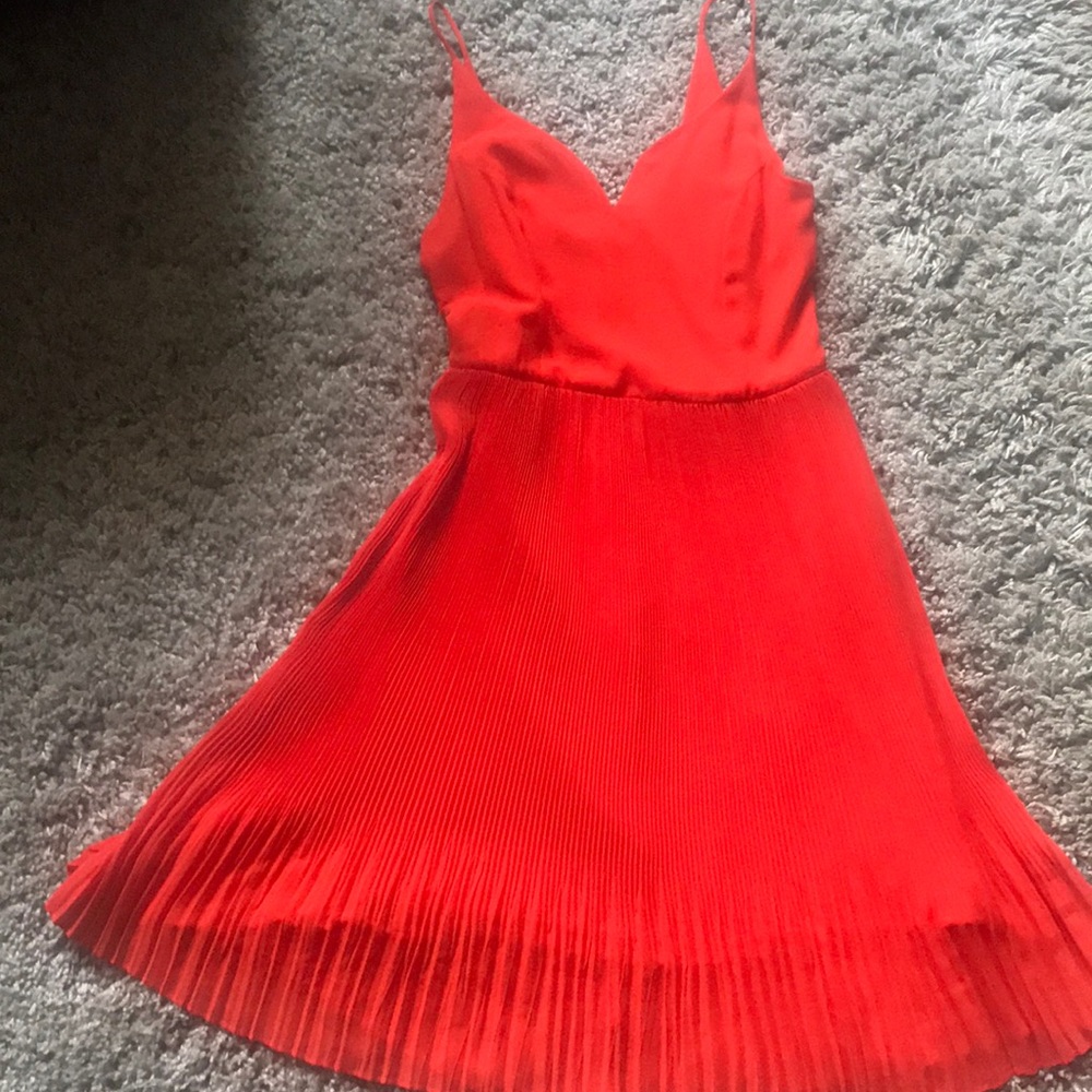 Coral dress